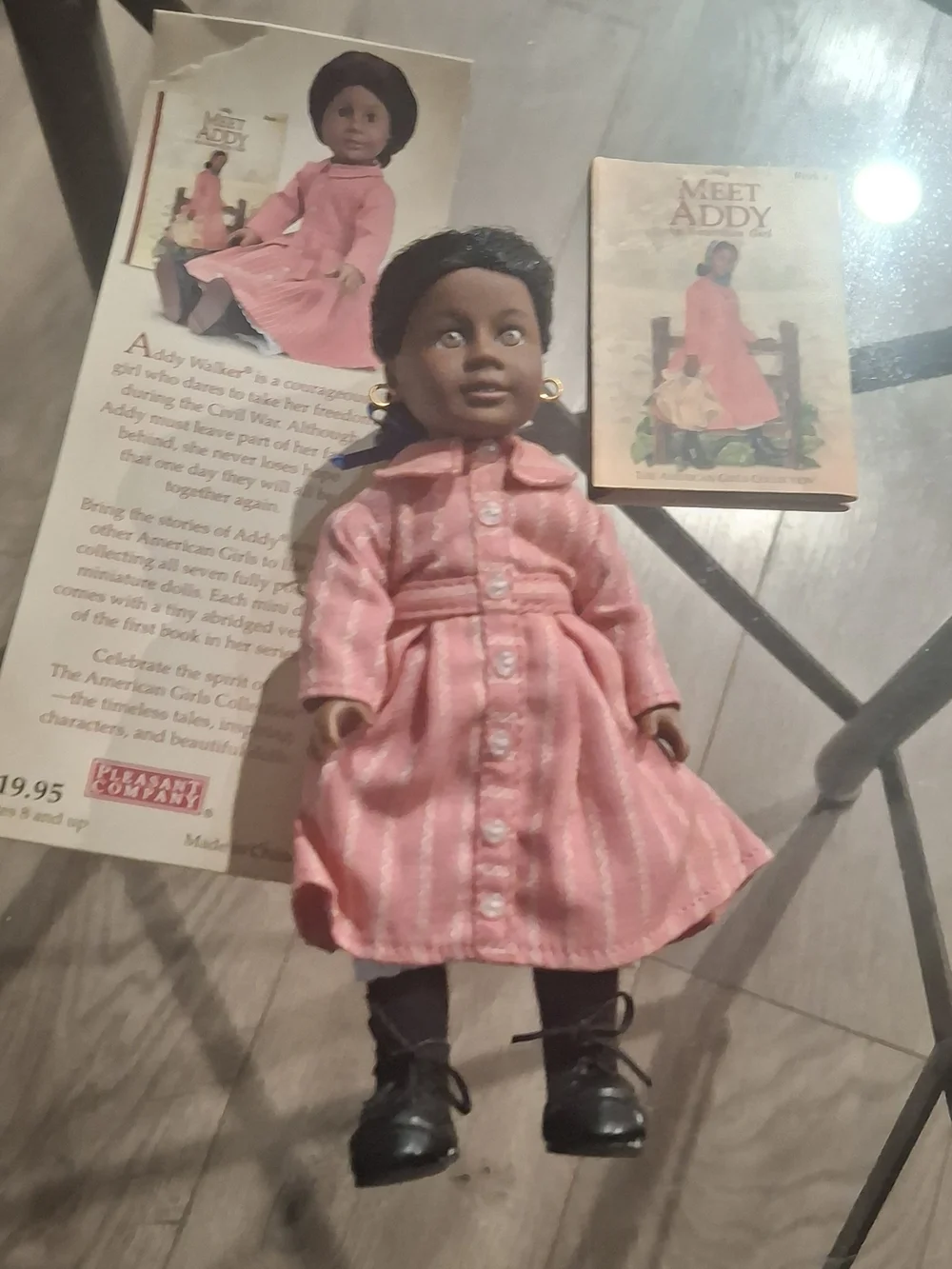 American Girl Mini Addy Walker Doll 6